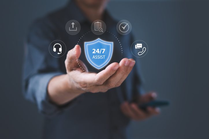 24/7 assistance and support at your fingertips